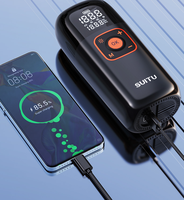 19 cilindros portátil SUV coche motocicleta scooter 6000mAh bomba eléctrica inalámbrica Inflador de neumáticos con Banco de energía