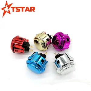 Austauschbare Arcade Sanwa Metall Druckknöpfe - Product Image 1