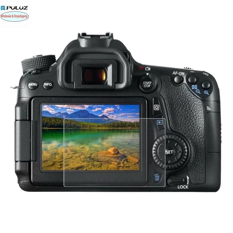 Dernier prix de gros pour Canon 650D 9H 2.5D Film en verre trempé anti-rayures compatible avec le film d'écran d'appareil photo 80D