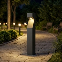 Lampes à bâtonnets LED d'extérieur pour pelouse, 220V, blanc chaud, 12V, 24V, CRI 90, angle de faisceau 360°, éclairage de jardin