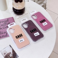 Coques de téléphone portable antichoc en silicone liquide tendance pour iPhone 12 13 14 15 16 17 18 Pro Max – Vente en gros