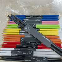 Wholesale High Quality Color Drumsticks Percussion Instrument Tools Custom Maple Drumsticks