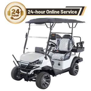 Kendaraan Golf Listrik 72V 4 Kursi Klasik dengan Sertifikasi DOT, Kendaraan Utilitas Dewasa Kecepatan Tinggi - Product Image 3