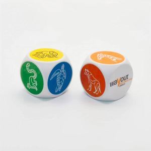 Pelota Antiestrés de Espuma con Impresión Personalizada, Cubo de Espuma Suave y Aprietable, Juguetes para Aliviar el Estrés para Juegos y Regalos Promocionales - Product Image 1