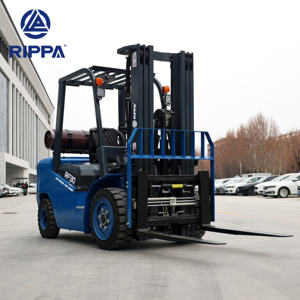 משלוח חינם מלגזות כבדות 4 טון מחיר מפעל RIPPA RF30 מלגזות דיזל בעלות כושר העמסה גבוה - Product Image 3