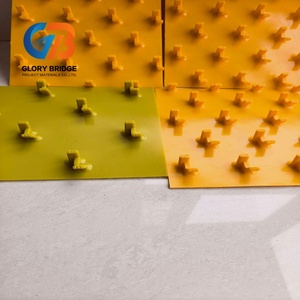<span class=keywords><strong>Plaque</strong></span> d'ancrage en HDPE résistante aux produits chimiques et imperméable avec système V-Lock pour réservoir de stockage de liquides industriels, drainage des eaux usées et jardinage - Product Image 2