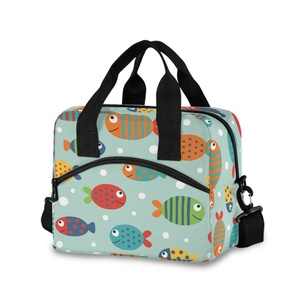 Customs Printed Portable Large Oxford Insulated Tote Bag Thermal Lunch Cooler Bag for Adults for Food Picnic - Product Image 1