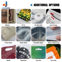 Bolsa de Fondo Plano Mate Personalizada con Impresión, Reutilizable, de 250g, 340g, 12oz, 500g, para Empaque de Granos de Café, con Válvula y Cierre