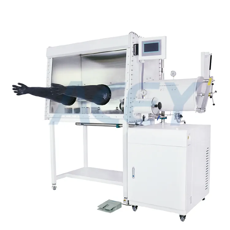 Single Station Vacuum Top Isolation Test Glove Box For Chemical Material Process