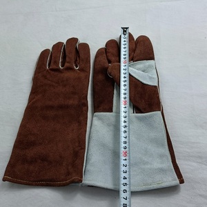 Flexible Custom Copper Plated CO2 Welding <strong>Torch</strong> Heat-Resistant Safety <strong>Gloves</strong> 220V 400A - Product Image 3