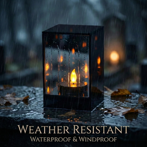 Luces <span class=keywords><strong>de</strong></span> Cementerio al por Mayor, Espejo Infinito 3D <span class=keywords><strong>de</strong></span> Cristal, Lámpara <span class=keywords><strong>de</strong></span> Cementerio LED Impermeable para el Día <span class=keywords><strong>de</strong></span> Todos los Santos - Product Image 5