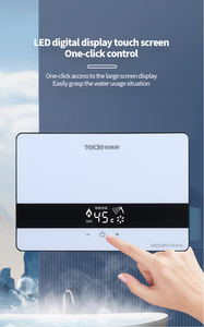 Calentador de Agua Eléctrico Telde sin Tanque, de Pared, con Cubierta Blanca, 5500W, Aleación de Titanio, Pantalla LED de Temperatura, para Uso Doméstico - Product Image 2