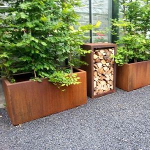 Bac à jardinage en <span class=keywords><strong>acier</strong></span>, rangement pour plantes, pot de fleurs, plante en extérieur, pour jardin, une variété de couleurs, saison 2019 - Product Image 1