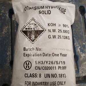 Hydroxyde de potassium de haute pureté 90% potasse caustique KOH - Product Image 4