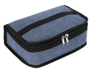 Sacs isothermes noirs avec logo, mini sac à lunch pour enfants, sac isotherme portable - Product Image 1