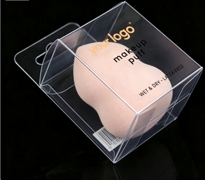 Caja de Embalaje de Plástico Transparente Plegable Personalizada de PVC PET PP para Herramientas de Maquillaje y Cosméticos - Product Image 2