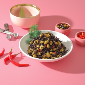 Prix d'usine, vente en gros, salade de légumes <span class=keywords><strong>Hijiki</strong></span> longue durée de conservation, Sargassum Fusiforme, Chuka <span class=keywords><strong>Hijiki</strong></span> surgelé pour la restauration en vrac - Product Image 4