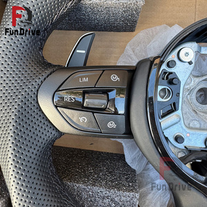 Volante de Cuero para <span class=keywords><strong>BMW</strong></span> M Performance, Volante para F30 F10 F32 F20 F15 F25 E70 E71 E72 E90 E92 M3 M5 M6, Accesorios para Automóviles - Product Image 2