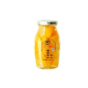 fruit canning plant Delicious healthy food fruit juice in tin cans canned fruit salad Canned peach