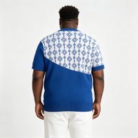 Pulls tricotés respirants pour hommes OEM, faible MOQ, vente en gros, chaleur hivernale, logo brodé en chenille, motifs géométriques