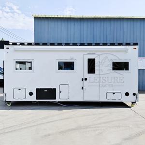 Camión de expedición <span class=keywords><strong>Unimog</strong></span> bien diseñado, caja de caravana estándar de EE. UU. con baño privado para acampar - Product Image 2