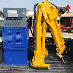 Télécommande sans fil Grue importée camion cargo mini 0.8ton 1.3 ton 1.8ton grue montée sur camion pour véhicules - Product Image 1