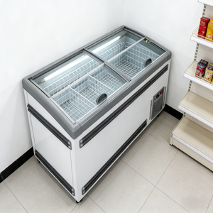Congelador Comercial Combinado Tipo Isla, Gran Capacidad, Sin Escarcha, <span class=keywords><strong>Horizontal</strong></span>, para Exhibición en Supermercados - Product Image 3
