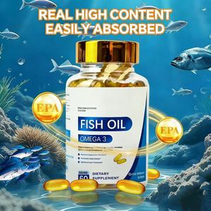 Compléments alimentaires en gros pour adultes : Capsules de gelée d'huile de poisson Oméga-3 <span class=keywords><strong>DHA</strong></span> d'algues de haute mer 1000mg Vitamines Acorn Whale Food - Product Image 5