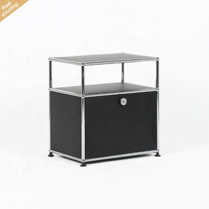 Klassisches Modulares Edelstahl-<span class=keywords><strong>Sideboard</strong></span> mit Stauraum als Nachttisch für Hotel und Zuhause - Product Image 2