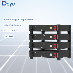 Литиевые батареи Deye Residential ESS SE-G10.2 51.2 В 200 Ач 5 кВт·ч LiFePO4 для солнечных энергосистем - Product Image 2