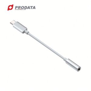 Cable adaptador de audio tipo C de aluminio con conector de audio de 3,5mm - Product Image 1