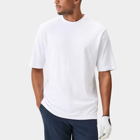 Kaos Pria 2026 Model Drop Shoulder Sablon Custom 100% Katun Tebal Polos Kasual Lengan Pendek
