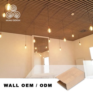 <span class=keywords><strong>Pannelli</strong></span> <span class=keywords><strong>per</strong></span> <span class=keywords><strong>Controsoffitto</strong></span> in Alluminio Decorativo Rimovibile con Griglia in Legno Massiccio MUMU - Product Image 5