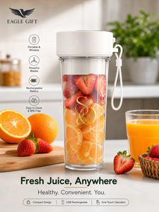 Fast Delivery Ins Light Luxury Logo Customized Juicer and Coffee <b>Mug</b> Gift Box <b>Set</b> - Product Image 2