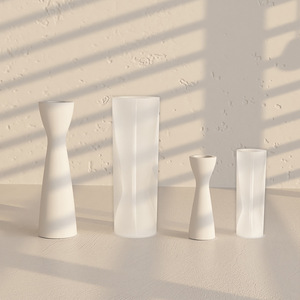 Bricolage béton pilier <span class=keywords><strong>bande</strong></span> photophore bougeoir moule plâtre résine silicone chandelier moule - Product Image 1
