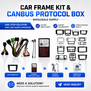 Solución Integral: Marco de Radio Fascia, Marco de Plástico para Radio, Arnés de Cables, Caja Decodificadora, Caja Canbus, Marco de Radio para Coche Ford Toyota <span class=keywords><strong>Lada</strong></span> - Product Image 1