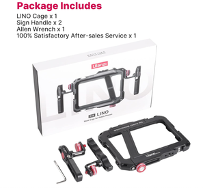 ULANZI Universelles Smartphone-<span class=keywords><strong>Video</strong></span>-Rig-Kit mit Griffen, Aluminium-Handstabilisator für Smartphone-Videoaufnahmen, Filmemacher-Griff für Videomacher - Product Image 1