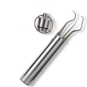 Kit de Herramientas de Limpieza Dental de Acero Inoxidable, Kit de Escalador Duradero, Palillo de Dientes, Kit de Limpieza Bucal para Uso Doméstico - Product Image 2