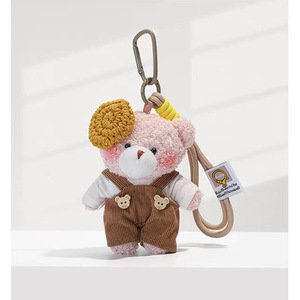 Portachiavi <span class=keywords><strong>Peluche</strong></span> Orsacchiotto Adorabile HECION di Tendenza con Design Creativo a Lavagna per Borse e Zaini - Product Image 3