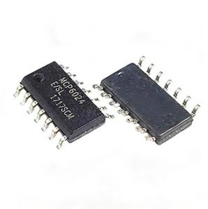 Amplificateur opérationnel quadruple GP R-R I/O 5,5 V pour applications automobiles IC SOP14 MCP6024 MCP6024-E/SL - Product Image 1