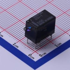 G5V-1-DC5 Signal Relay DIP,7.5x12.5mm Relay 5V 1 Changeover: 1C (SPDT-Changeover)::: 60V-DC/125V-AC Silver + Gold Plated - Product Image 2