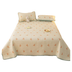 Coperta Tatami Doppio Lato in Cotone e Pile Invernale, Trapuntata e Ispessita, Set Tre Pezzi - Product Image 1
