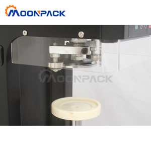 Machine de scellage et de capsulage semi-automatique Moonpack TCS-180 pour conserves de viande de bœuf au curry noir, <span class=keywords><strong>poulet</strong></span> braisé, pâte de haricots et viande de noix de coco - Product Image 5