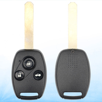 MS 3 Bouton 433MHZ ID46Chip pour Honda Civic Remplacement Transpondeur Usine Télécommande Véhicule Auto Key Fob Clé de Voiture Vierge