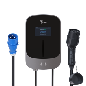 Nouvelle borne de recharge murale EV haute stabilité 22 kW AC Type 2, structure IP65 pour usage commercial TP-WE-T32-M4-S3, idéale pour les parkings d'entreprise - Product Image 1