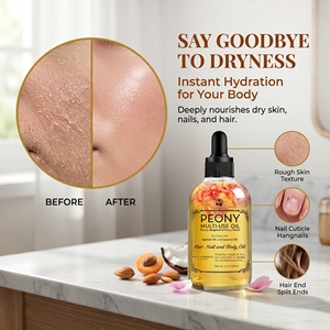 <span class=keywords><strong>Aceite</strong></span> Multiusos para Rostro, Cuerpo y Cabello, Hidrata <span class=keywords><strong>la</strong></span> Piel, Restaura el Brillo con <span class=keywords><strong>Aceite</strong></span> <span class=keywords><strong>de</strong></span> <span class=keywords><strong>Coco</strong></span> y Durazno y Vitamina E - Product Image 2