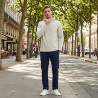 Veste softshell légère pour homme, entièrement zippée, à capuche, extensible, hydrofuge, coupe-vent, pour la randonnée en plein air