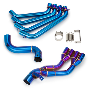 Collecteurs d'échappement <span class=keywords><strong>CBR650R</strong></span> pour Honda CBR650 CB650R <span class=keywords><strong>CBR650F</strong></span> CB650F 2014-2026 Kit de tuyaux d'échappement moto Collecteur de course 51mm - Product Image 6