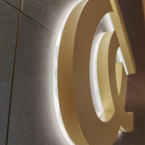 Insegna Elettronica 3D Retroilluminata in Acciaio Inox Personalizzabile per Pubblicità e Decorazione, Impermeabile, LED, Dimensioni/Colore/<span class=keywords><strong>Font</strong></span> Personalizzabili - Product Image 4