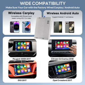 Kit de Actualización de Decodificador LVDS Exploter, CarPlay Inalámbrico y Android <span class=keywords><strong>Auto</strong></span> para Peugeot, Citroën, <span class=keywords><strong>DS</strong></span>, Opel Crossland, Kit de Conexión de Espejo CarPlay - Product Image 4